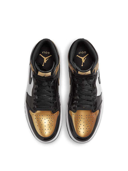 Air Jordan 1 AJ1 Black & Platinum Men's High Top Retro Casual Basketball Shoes DQ0660-002