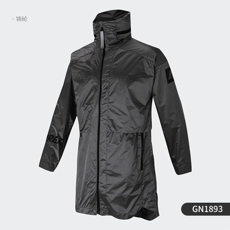 Adidas Official Genuine Men's Comfort Stand Collar Athleisure Jacket GN1893