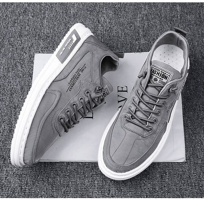 Spring Men's Shoes 2026 New Breathable Canvas Shoes Trendy Versatile Shoes Men's Non-Slip Lightweight Casual Sneakers