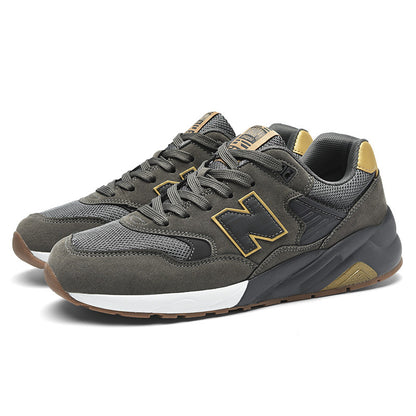Primavera e outono New Balance Cool Run NB580 Tênis Masculino Explosivo Casual Respirável Casal Casual Running Shoes Mulheres Atacado