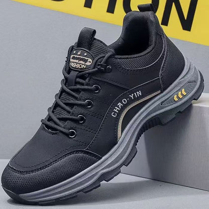2025 Autumn New Men's Shoes Fashionable and Versatile Outdoor Sports and Leisure Shoes Non-slip and Wear-resistant Hiking Shoes Men's Work Shoes