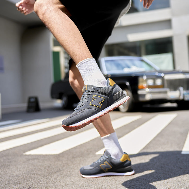 Putian sapatos primavera e outono New Balance cool running 574 casual tênis verão sapatos masculinos casal versátil tênis de corrida por atacado nb