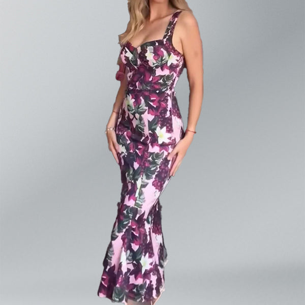 Women's Printed Slip Dress