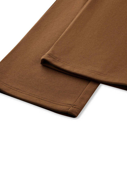 Skechers trousers New Year's series women's loose drape, elastic wide-leg straight sweatpants sweatpants L126W003