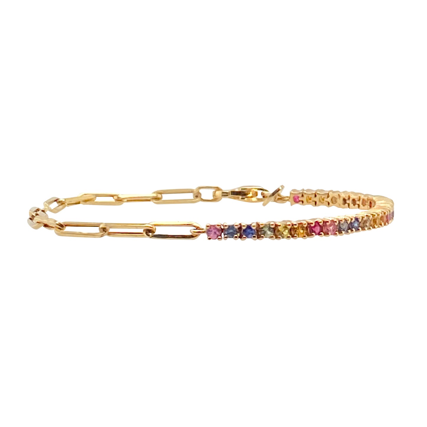A new Korean style niche design women's exquisite hand accessory inlaid with AAA zircon stone, fashionable versatile bracelet for women