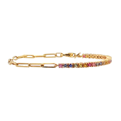 A new Korean style niche design women's exquisite hand accessory inlaid with AAA zircon stone, fashionable versatile bracelet for women