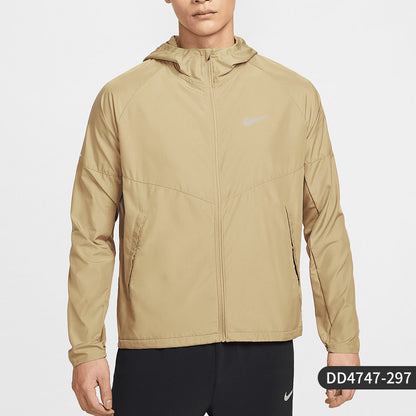 Nike Official Genuine Repel Miler Men's Running Woven Hooded Jacket DD4747-364