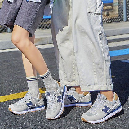 Primavera e outono New Balance Cool Run Classic N-Line Shoes Running Shoes 574 Putian Casual Versátil Casal Ténis Sapatos Masculinos e Femininos