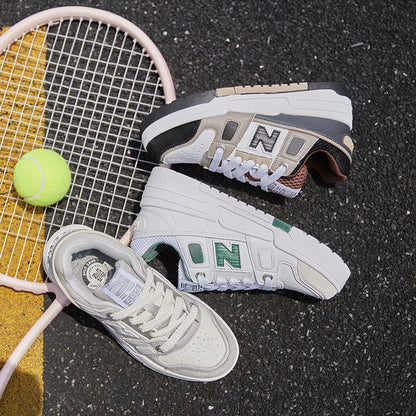 Primavera e outono New Balance Cool Run Putian Sapatos Masculinos NB Casual Board Shoes Platform Sneakers Casais Pequenos Sapatos Brancos Atacado Mulheres