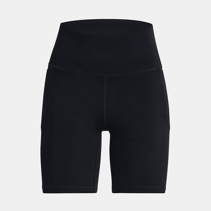 Under Armour UA Fall Winter Meridian Women's 7 Inch Bicycle Training Sport Soft Shorts 1382521-001