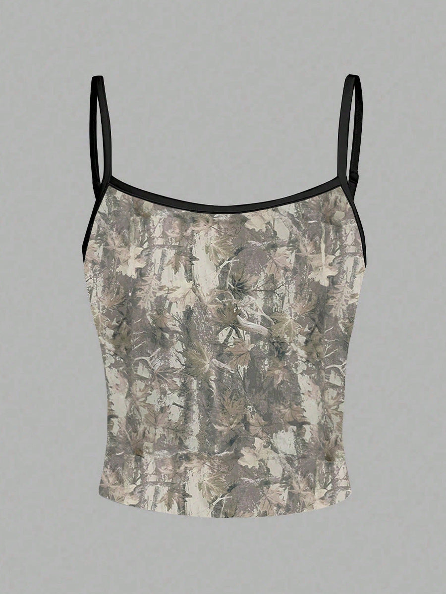 Ruifu, transfronteiriço, Amazon, Europa e Estados Unidos, tops de liga sexy, roupa para mulher, colete retro de verão 2025, mulher