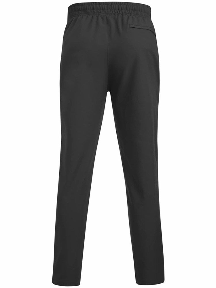 UA Under Armour Autumn and Winter New Comfortable Series Men's Leg Tightening Athleisure Drawstring Pants 6003861-001