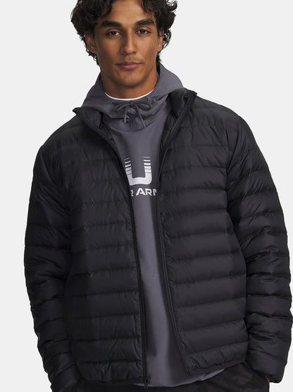 UA Under Armour Winter Men's Water Repellent Lightweight Casual Sports Short Black Down Jacket 6007130-001