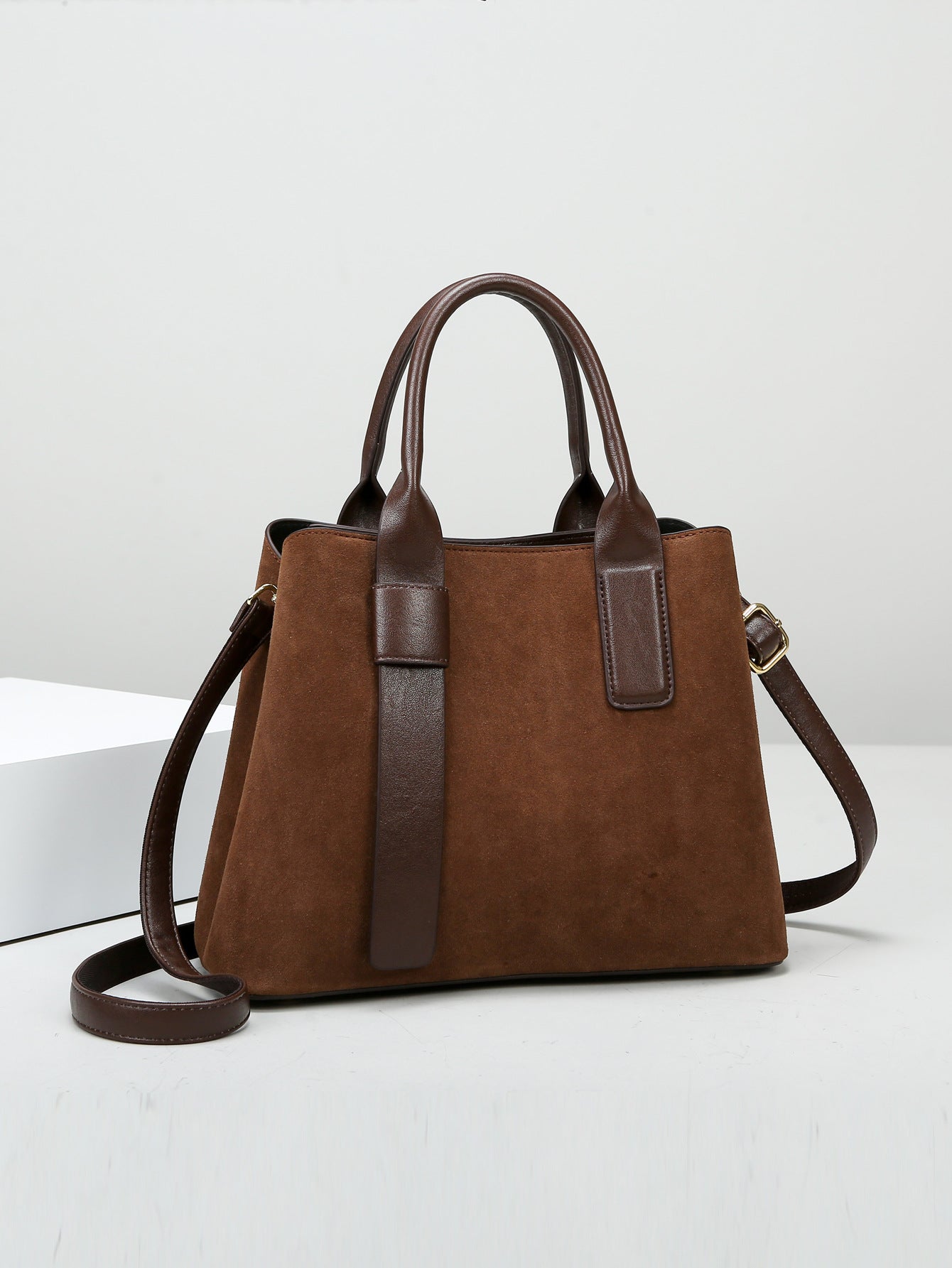 Handbags, simple and fashionable middle-aged mom bags, matte bags, women's large capacity commuter tote bags, cross-border wholesale