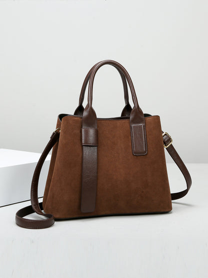 Handbags, simple and fashionable middle-aged mom bags, matte bags, women's large capacity commuter tote bags, cross-border wholesale