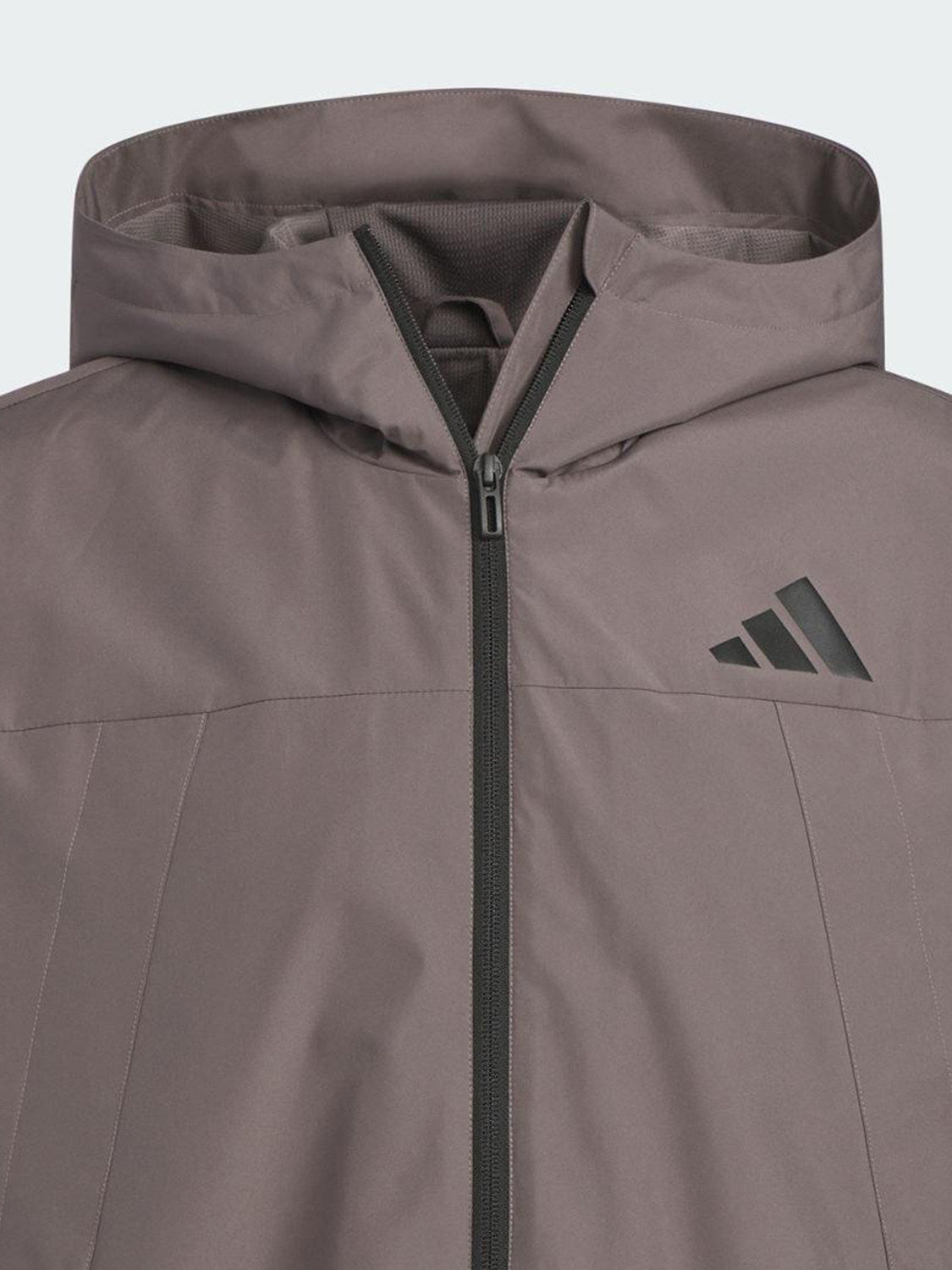Adidas Official Genuine 2025 Men's and Women's Water-Repellent Woven Sports Hooded Jacket KB1750