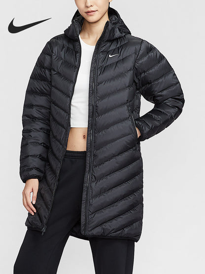 Nike Official Genuine 2025 Winter Women's Hooded Thermal Jacket Down Jacket HV5107-010