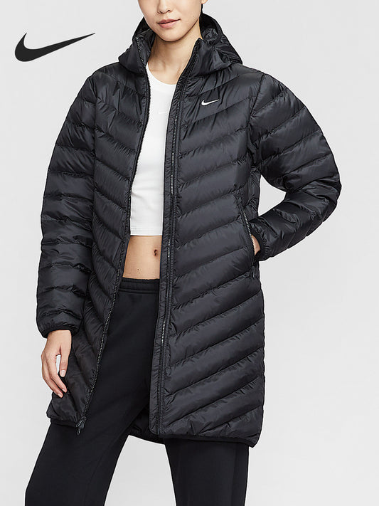Nike Official Genuine 2025 Winter Women's Hooded Thermal Jacket Down Jacket HV5107-010