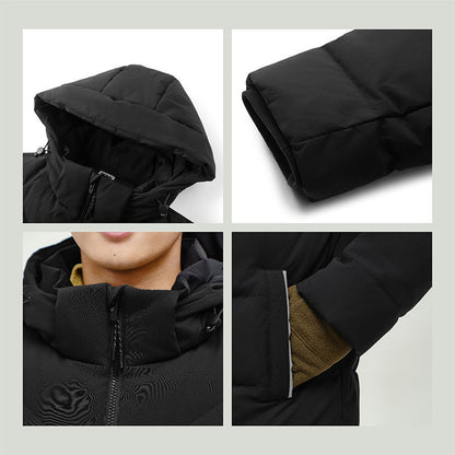 PONY1972 Boni Light Outdoor Down Jacket for Men and Women Casual Warm Comfortable Jacket 244U2OF55BK