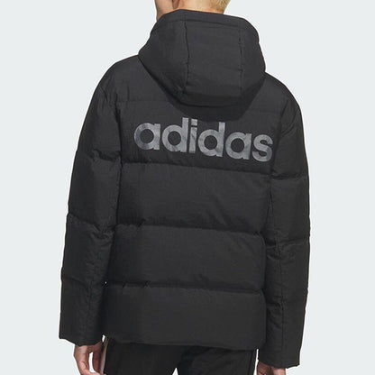 ADIDAS LINEAR Men's Hooded Athleisure Thermal Down Jacket KQ5519 KQ5523