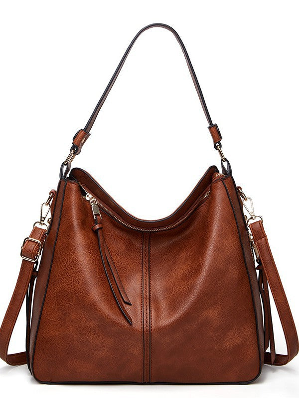 Cross border bag women's bag 2025 new European and American fashion retro tote bag mother bag shoulder crossbody bag wholesale