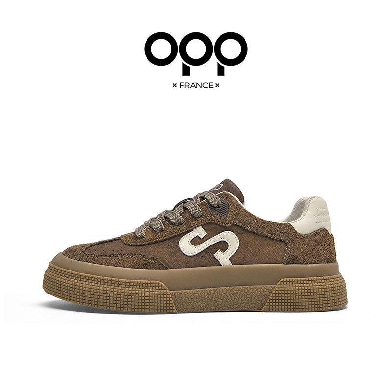 OPP men's shoes spring 2026 new low-top wear-resistant niche trendy brand versatile ruffian outdoor sports and leisure board shoes