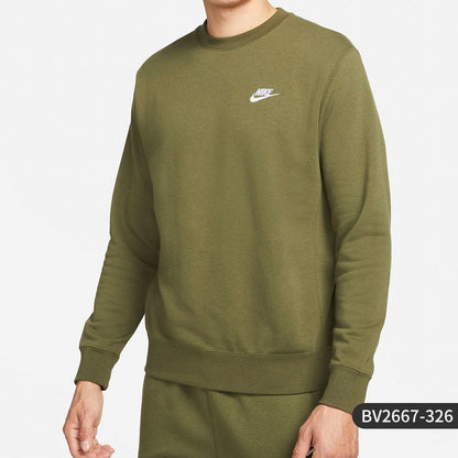 Sweatshirt Nike/Nike Oficial Genuína para Homem de Malha Solta e Confortável para Uso Desportivo, Manga Longa, BV2667-379