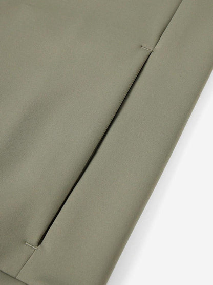 Adidas Official Spring and Autumn Men's Vintage Stand Up Collar Long Sleeve Jacket JL9535