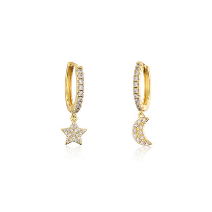 RAKOL designer creative small round hoop earrings for women, European and American fashionable simple geometric earrings, in stock wholesale