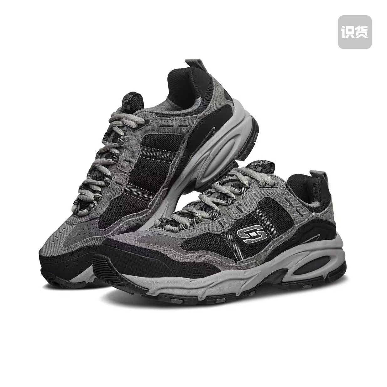 Skechers D'LITES Men's Outdoor Sports Wear-Resistant Low-Top Casual Sneakers