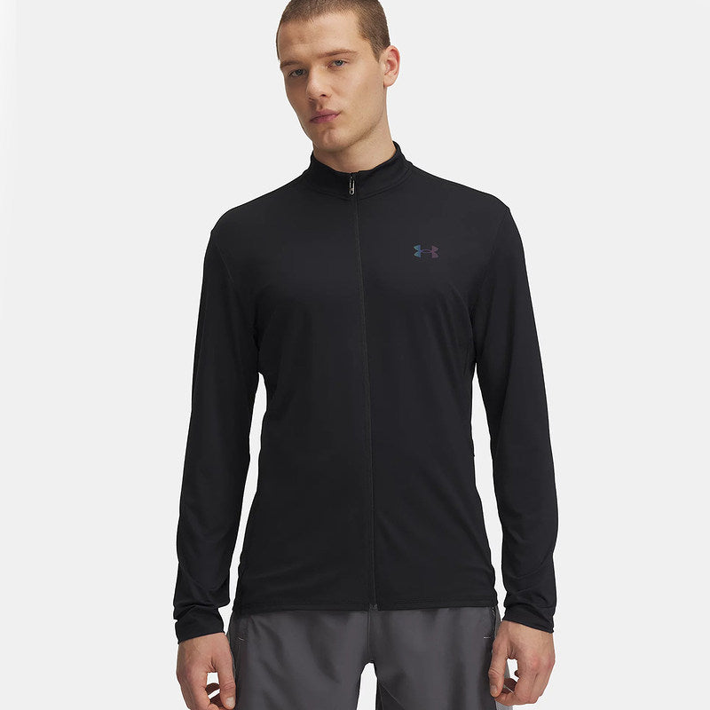 UA Under Armour Spring-Summer 2025 Men's Casual Sports Fitness Running Training Zip Jacket 1390051-001