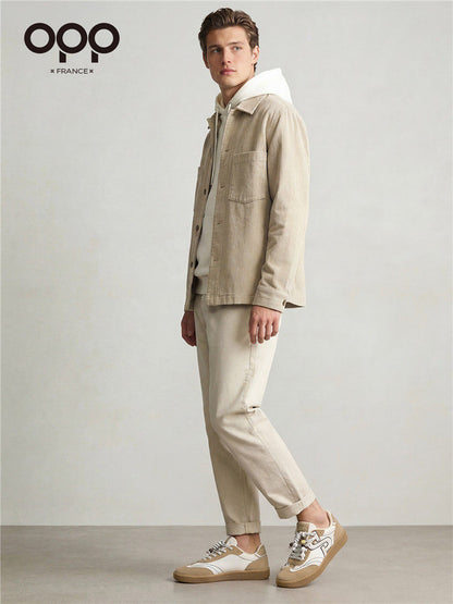 OPP men's shoes spring 2026 new men's fashion and versatile low-top lightweight athleisure retro moral training board shoes