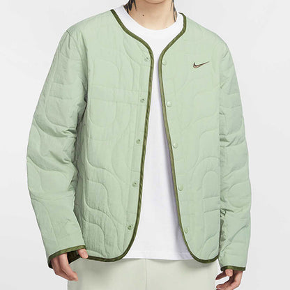 NIKE Men's Winter Short Casual Warm Jacket Jacket Thin Padded Jacket HV8204-072-370