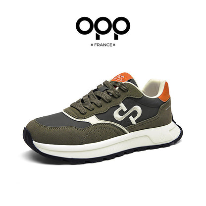 OPP Forrest Gump Men's 2026 Spring Board Shoes Trendy Sneakers Comfortable and Versatile Casual Daddy Shoes Platform Trendy Shoes