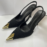 Black wool 9cm