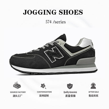 Primavera e outono New Balance Cool Run 2025 novo esquema de cores simples explosivo casual versátil casal tênis de corrida mulheres