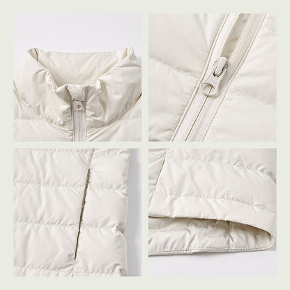 PONY Autumn and Winter New Men's and Women's Couple Duck Down Fluffy Lightweight Warm Down Jacket 243W2OF32OW