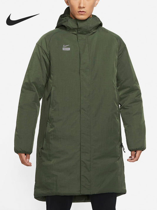 Conjunto desportivo para homem Nike FC LNGR SDLN, modelo DJ0992-335, original e autêntico.