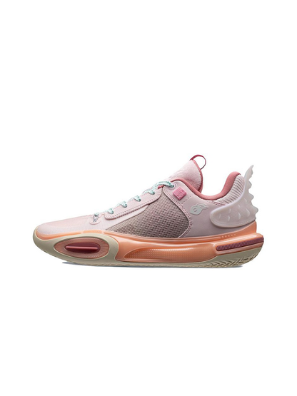 LiNing Li Ning Men's Year of the Rabbit City 11 light rose pink low-top sports basketball shoes ABAT005-7-5