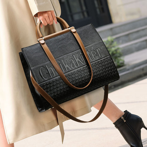 Internacional Bolsa de mão Novo modelo Grande capacidade Bolsa tote minimalista fashion para o dia a dia Bolsa sofisticada Bolsa de mão feminina atacado