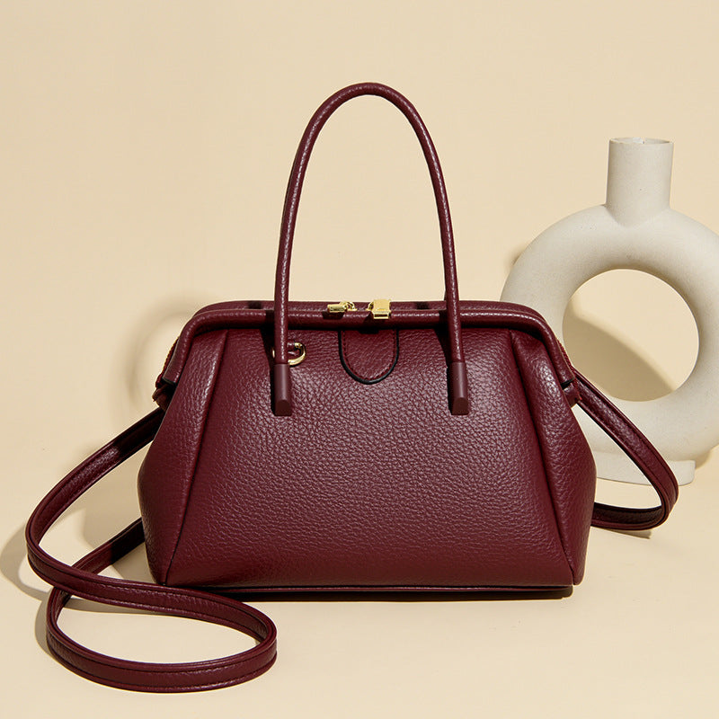 Bolsa de mão Novo modelo fashion minimalista Bolsa Grande capacidade para o dia a dia Bolsa transversal sofisticada bolsa para mulheres maduras Internacional atacado