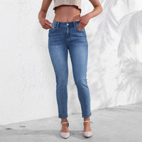 Blue single pants