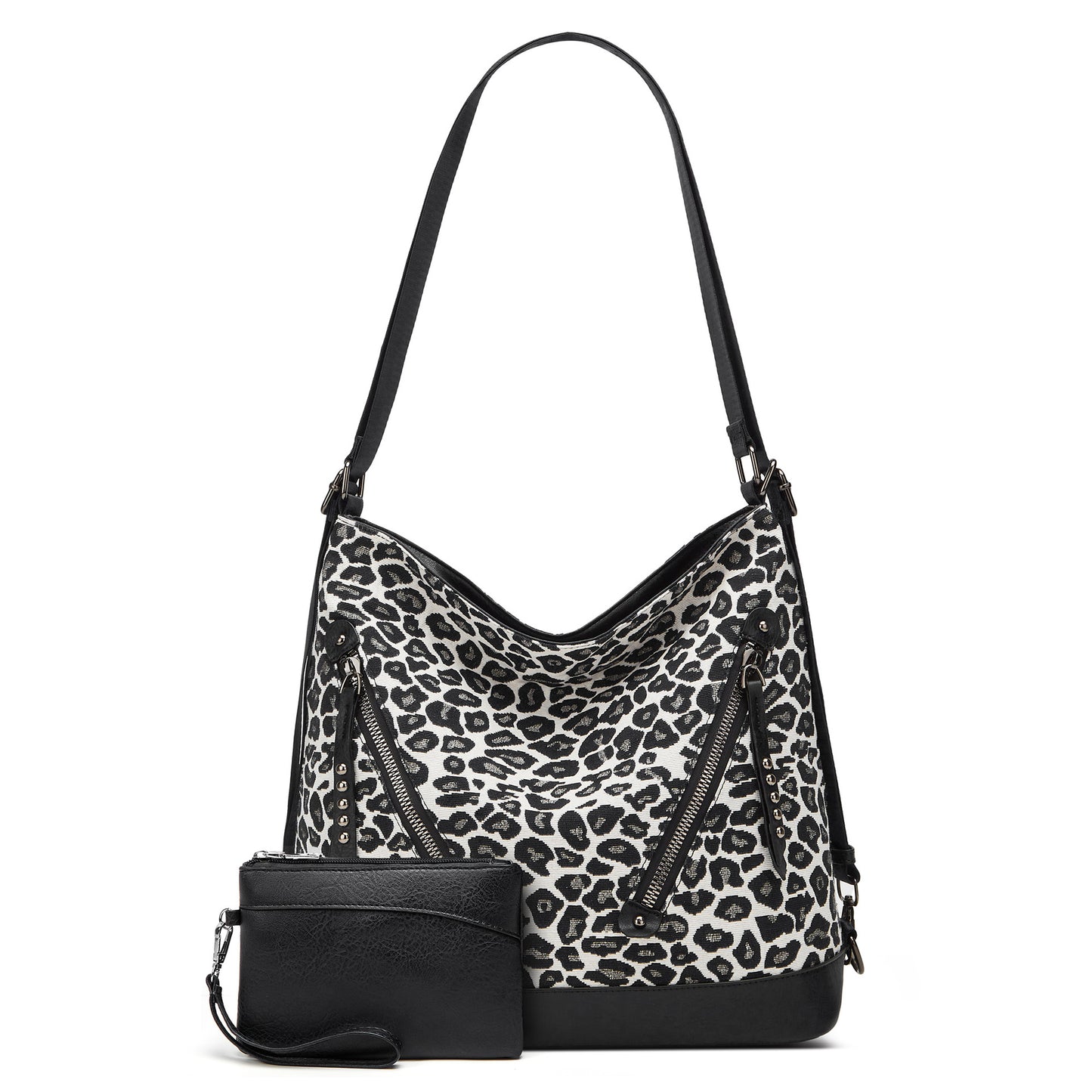 Cross-border bag women's bag 2025 new fashion leopard print underarm bag shoulder crossbody bag tote bag backpack batch