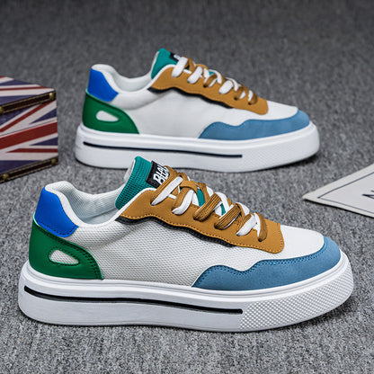 2026 New Men's Shoes, Spring Fitness Sports Shoes, Sneakers, Trendy Casual Korean Running Shoes, Youth Basketball Shoes