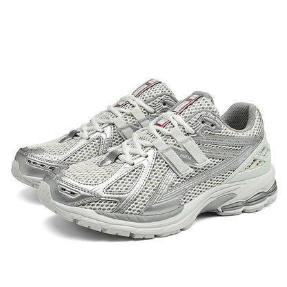 Putian 1906RN Word Shoes primavera e outono New Balance Cool Running Daddy Shoes Sapatos Masculinos Casal Leve e Versátil Respirável Running Shoes