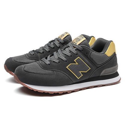 Tênis personalizados, sapatos masculinos, primavera e outono explosivos clássicos, New Balance, tênis de corrida legais, vendas diretas de fábrica de sapatos femininos de casal