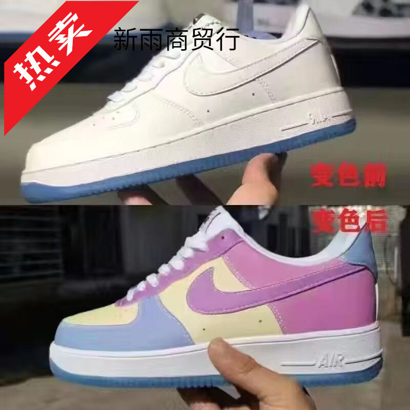 Venda quente de porcelana azul e branca mudança quente sapatos de tabuleiro homens e mulheres, sentido leve bonito sapatos brancos, estudantes sapatos de skate casuais, explosivo frete grátis