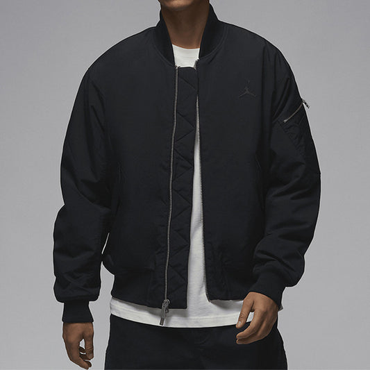 NIKE JORDAN men's short stand-up collar baseball uniform loose vintage jacket jacket FV7268-010