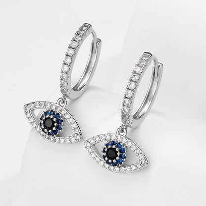 RAKOL designer creative small round hoop earrings for women, European and American fashionable simple geometric earrings, in stock wholesale