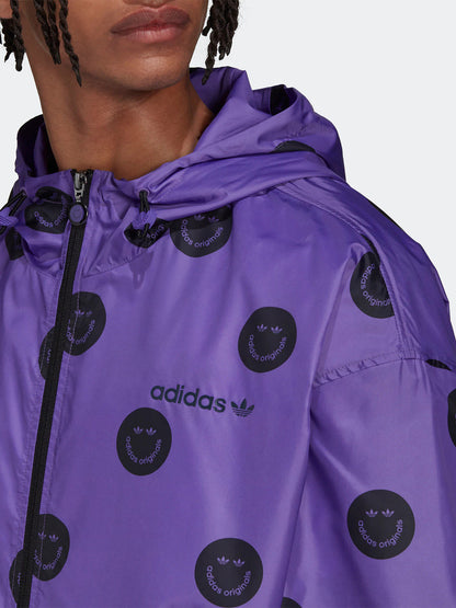 Adidas Official Genuine 2022 Summer Clover AOP Men's Sports Jacket HN0395